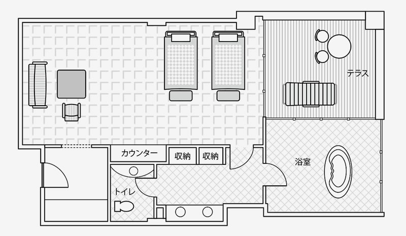 スイートキャビン